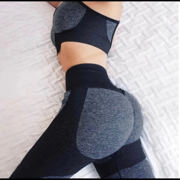 Gym flex high waisted butt lift leggings - Picture 1 of 8